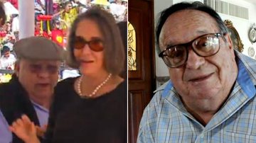 Florinda Meza no funeral do marido,  Roberto Bolaños - Reprodução / Twitter