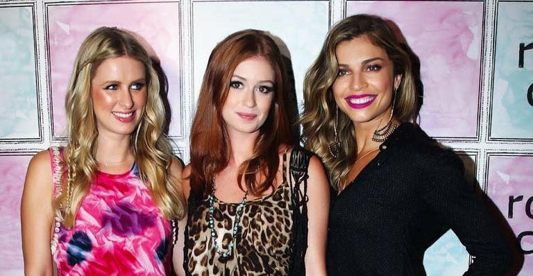 Grazi, Nicky e Marina Ruy Barbosa - Manuela Scarpa/Photo Rio News