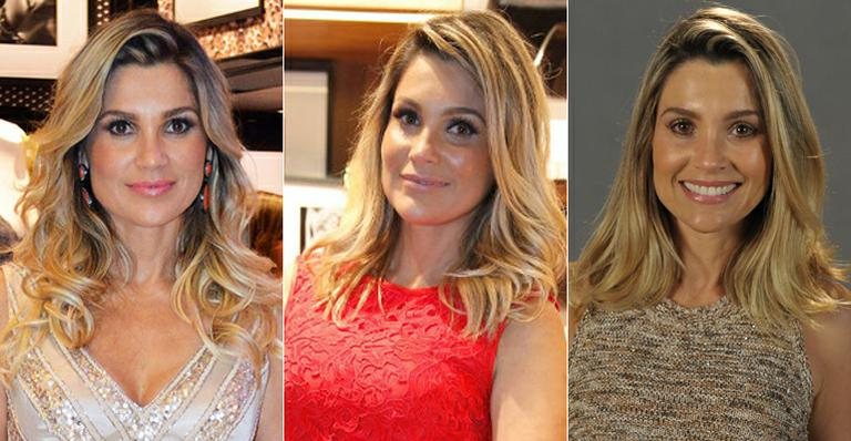 Veja dicas de Proença, hairstylist de Flávia Alessandra, para manter o cabelo loiro saudável - Foto-montagem