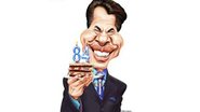 Silvio Santos é homenageado em seu aniversário com exposição de caricaturas - Nei Lima