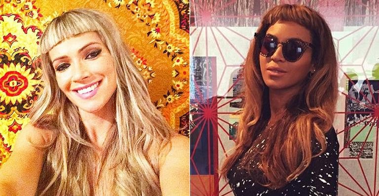 Fani Pacheco e Beyoncé - Instagram/Reprodução