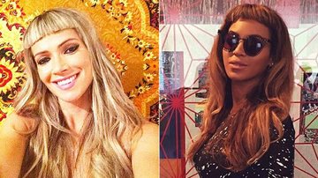 Fani Pacheco e Beyoncé - Instagram/Reprodução