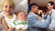 Davi Lucca e Henrico; Neymar e Ganso - Instagram/Reprodução - Fabio Borgatto.com para Tempo Digital; Francsico Cepeda e Léo Franco