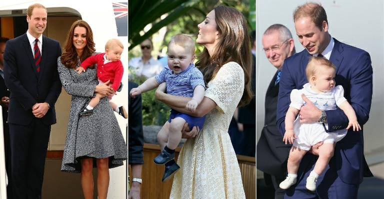 Veja 10 momentos fofos de príncipe George em 2014 - Getty Images