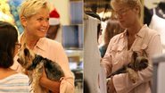 Xuxa com o cachorro Dudu - Marcos Ferreira / Foto Rio News