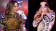 Claudia Leitte e Beyoncé - Reprodução