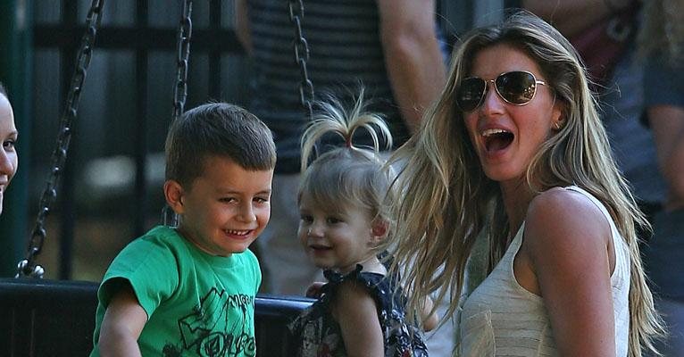 Gisele Bündchen comemora 5 anos do filho, Benjamin - AKM-GSI