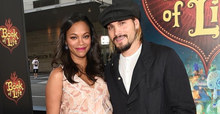 Zoe Saldana e Marco Perego - Getty Images