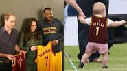 LeBron James faz montagem com Príncipe George - Reprodução Instagram