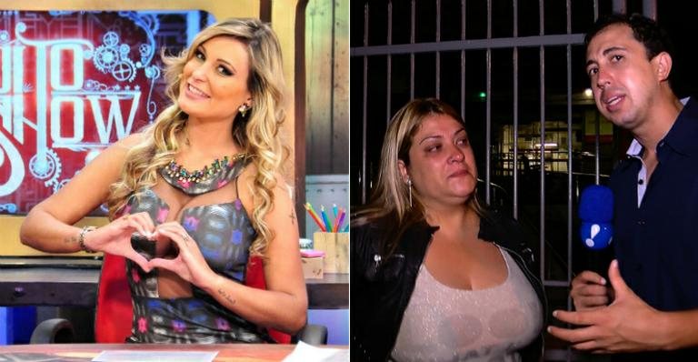 Andressa Urach e Marisete De Faveri - Wayne Camargo / Divulgação RedeTV!