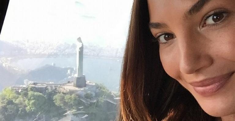 Modelo Lily Aldridge faz passeio panorâmico pelo Rio - Instagram/Reprodução