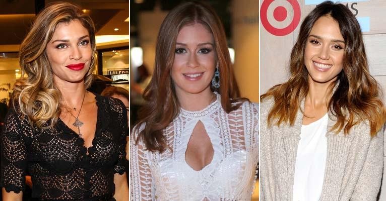 Grazi Massafera, Marina Ruy Barbosa e Jessica Alba - AgNews/Getty Images