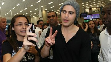 Paul Wesley - Claudio Andrade / Foto Rio News