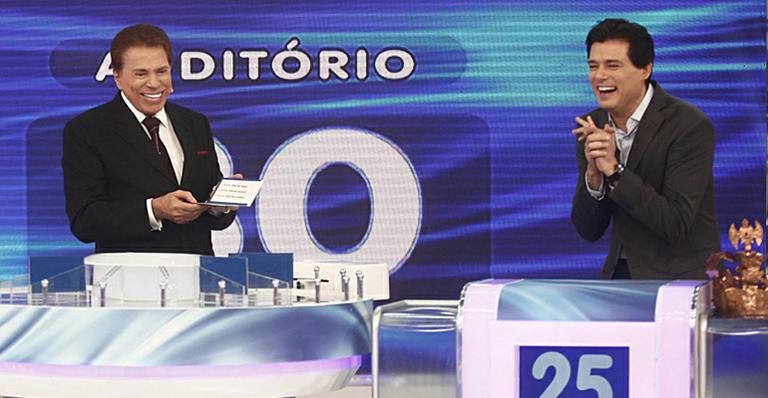 Silvio Santos e Celso Portiolli - Roberto Nemanis SBT