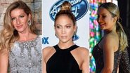 Gisele Bündchen, Jennifer Lopez e Claudia Leitte - Getty Images/AgNews