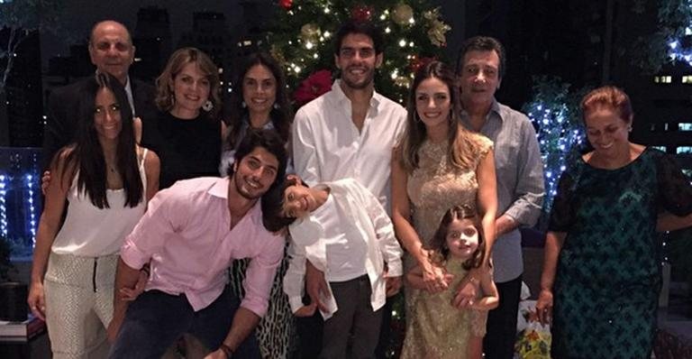 Kaká e Caroline Celico: Natal em família - Instagram/Reprodução