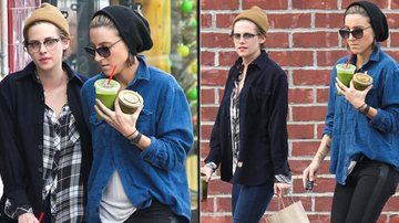 Kristen Stewart passeia com sua melhor amiga em L. A. - AKM-GSI