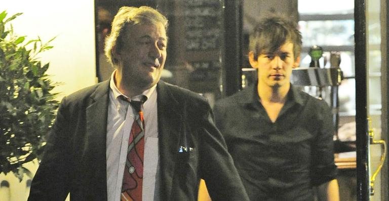 Stephen Fry e Elliott Spencer - AKM GSI - Splash News