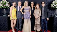 Isadora Borges, Mauro Naves, Raíssa, Patrícia Naves, Terezinha Novaes e Maurício - Divulgação