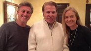 Luciano Huck, Silvio Santos e Angélica - Instagram/Reprodução