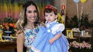 Maria Eduarda, filha de Henri Castelli e Juliana Despírito, completa 1 ano - Leo Franco/AgNews