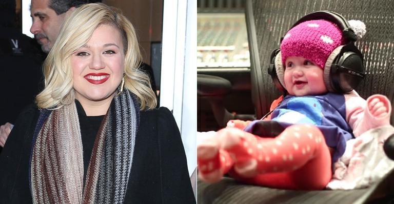 Kelly Clarkson e a filha, River Rose - Getty Images/ Reprodução