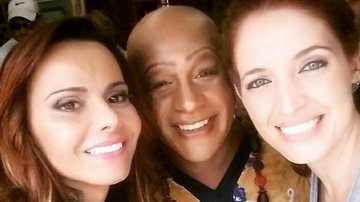 Viviane Araújo, Aílton Graça e Poliana Abritta - Instagram/Reprodução