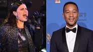 Idina Menzel e John Legend - Getty Images