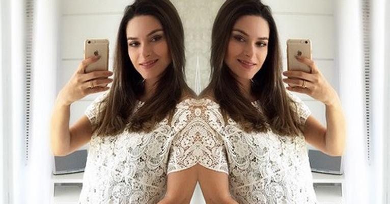 Fernanda Machado mostra sua barriga de grávida - Reprodução/Instagram