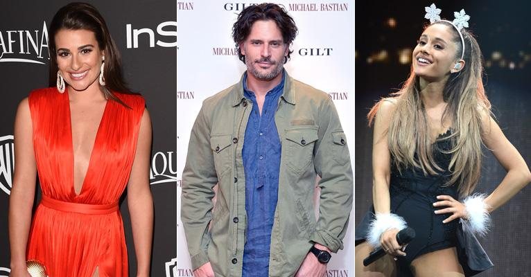 Lea Michele, Joe Manganiello e Ariana Grande - Getty Images