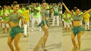 Claudia Leitte brilha em ensaio técnico da Mocidade - Marcello Sá Barretto/Ag News