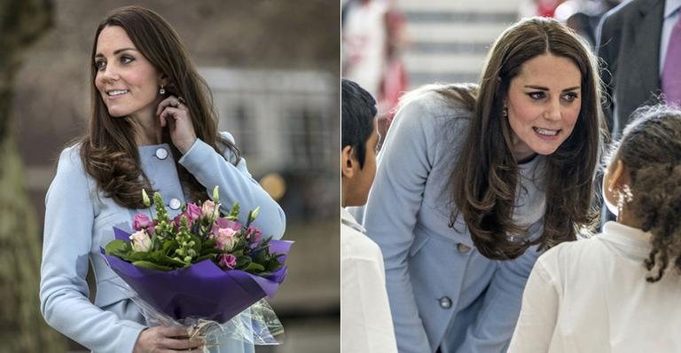 Kate Middleton  em escola na Inglaterra - Getty Images