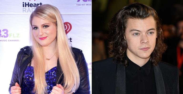 Meghan Trainor e Harry Styles - Getty Images