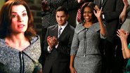 Michelle Obama usa tailleur da série 'The Good Wife' - Reprodução/ Reuters