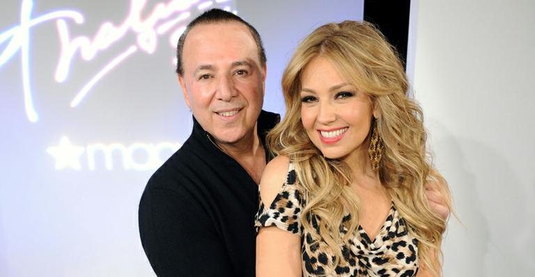 Thalia e o marido, Tommy Mottola - Getty Images