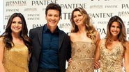 Rodrigo entre Ana Brenda, Gisele e Stephanie Cayo. - SAMUEL CHAVES/S4 PHOTOPRESS