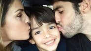 Kaká e Carol Celico dão beijo duplo em Luca - Instagram/Reprodução