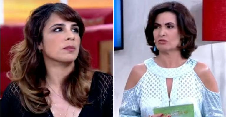 Maria Ribeiro comenta bronca de Fátima Bernardes na TV - TV Globo/Reprodução