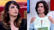 Maria Ribeiro comenta bronca de Fátima Bernardes na TV - TV Globo/Reprodução