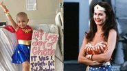 As mulheres maravilhas: Sophia Sandoval e Lynda Carter - Reprodução/ Facebook