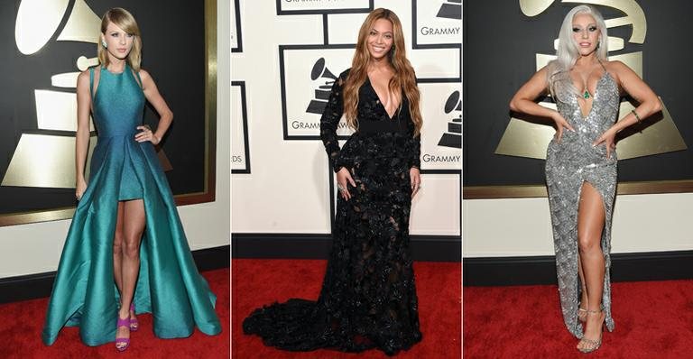 Taylor Swift, Beyoncé e Lady Gaga - Getty Images