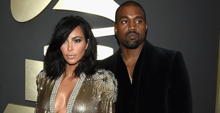 Kim Kardashian e Kanye West - Getty Images