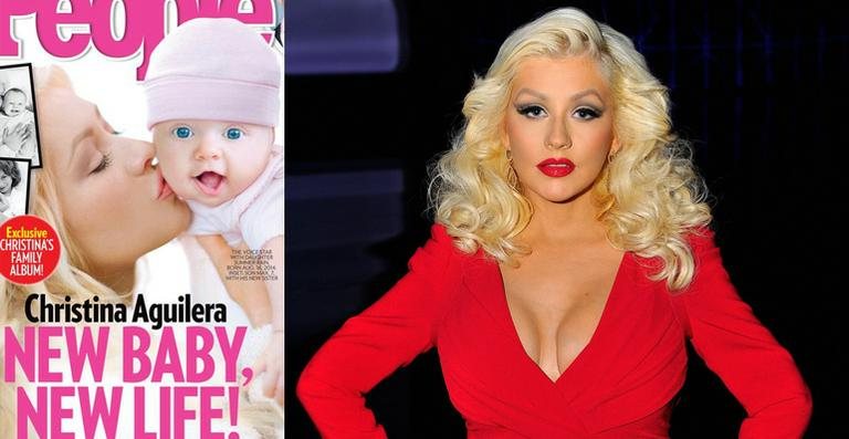 Christina Aguilera apresenta a filha, Summer Rain - Reprodução PEOPLE/ Getty Images