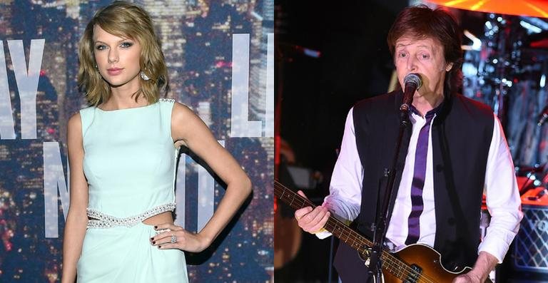 Taylor Swift e Paul McCartney - Getty Images