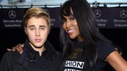 Justin Bieber e Naomi Campbell - Getty Images