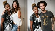 Thaila Ayala e André Hamann com Ludmilla - Marcos Samerson / We love Photo!/Divulgação