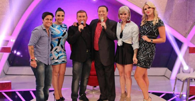 Amado Batista participa do Programa Raul Gil - Rodrigo Belentani/SBT