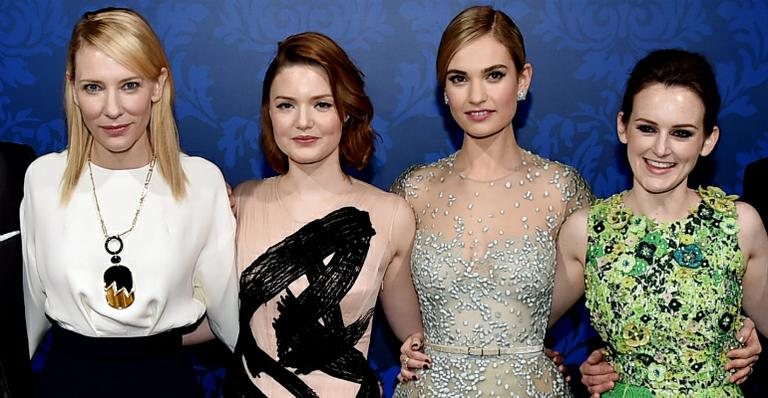 Cate Blanchett, Holliday Grainger, Lily James e Sophie McShera - Getty Images