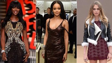 Naomi Campbell e Cara Delevingne saem no tapa por causa de Rihanna - Getty Images