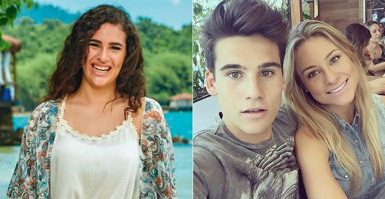 Lívian Aragão, Nicolas Prattes e Giselle Prates - Cadu Pilotto e Instagram/Reprodução